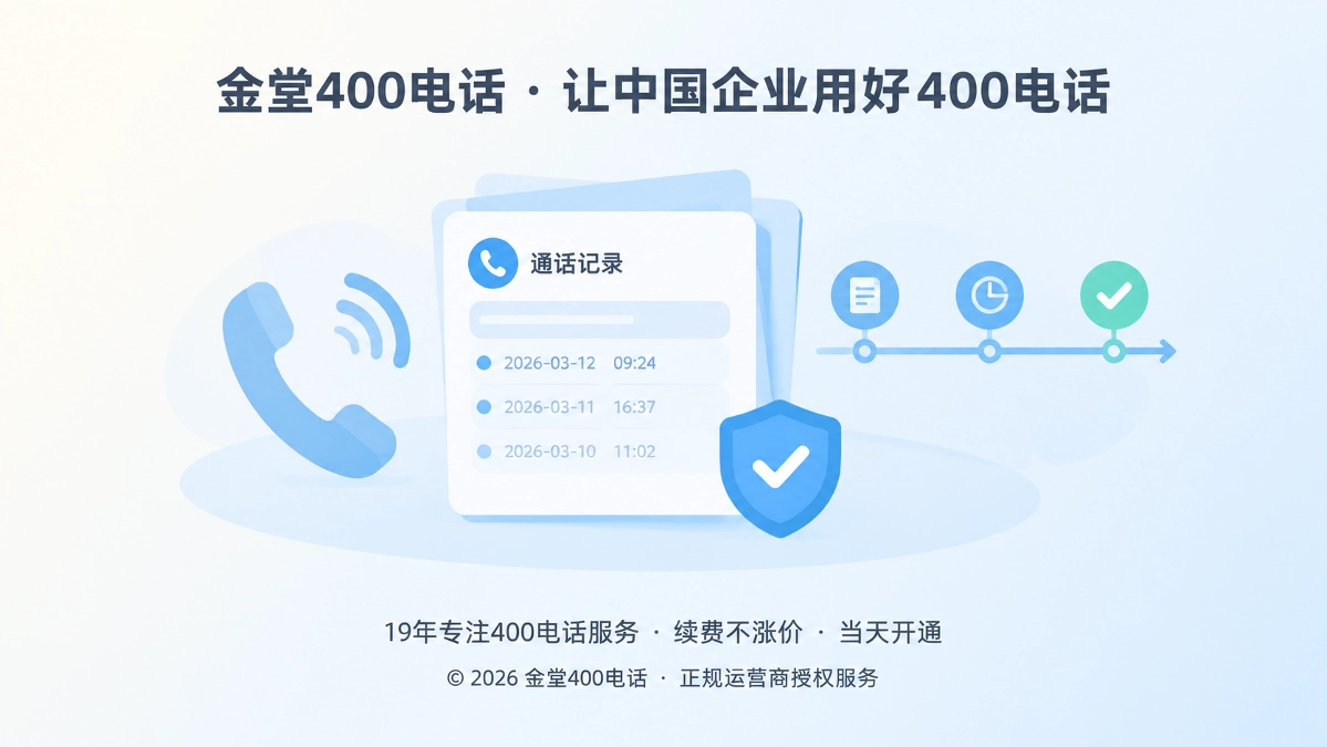 2026年金堂400电话公司新闻通信记录主题配图